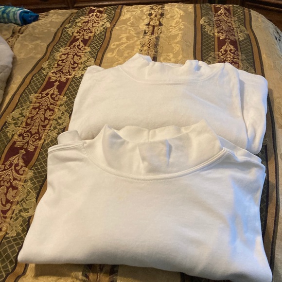 Men’s white turtleneck shirt - Picture 6 of 7